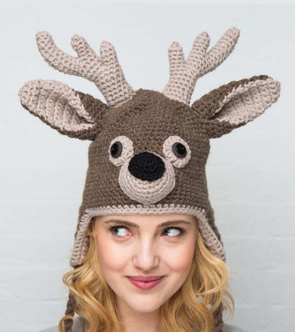 15 Crocheted Animal Hats Crochet Patterns