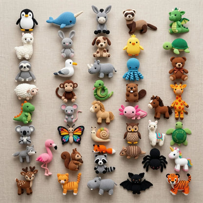 200+ Crochet Animal Bundle Patterns