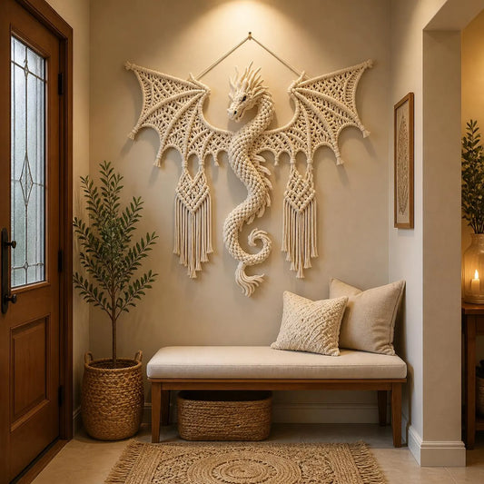 Crochet Dragon Wall Hanging Pattern