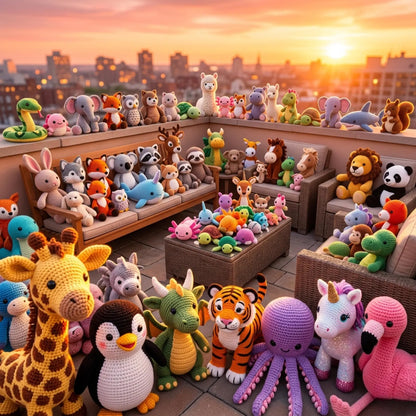 200+ Crochet Animal Bundle Patterns