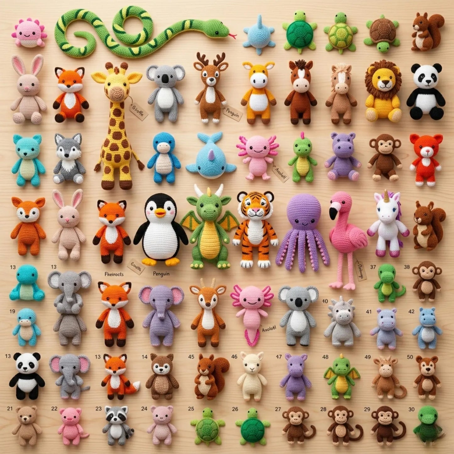 200+ Crochet Animal Bundle Patterns