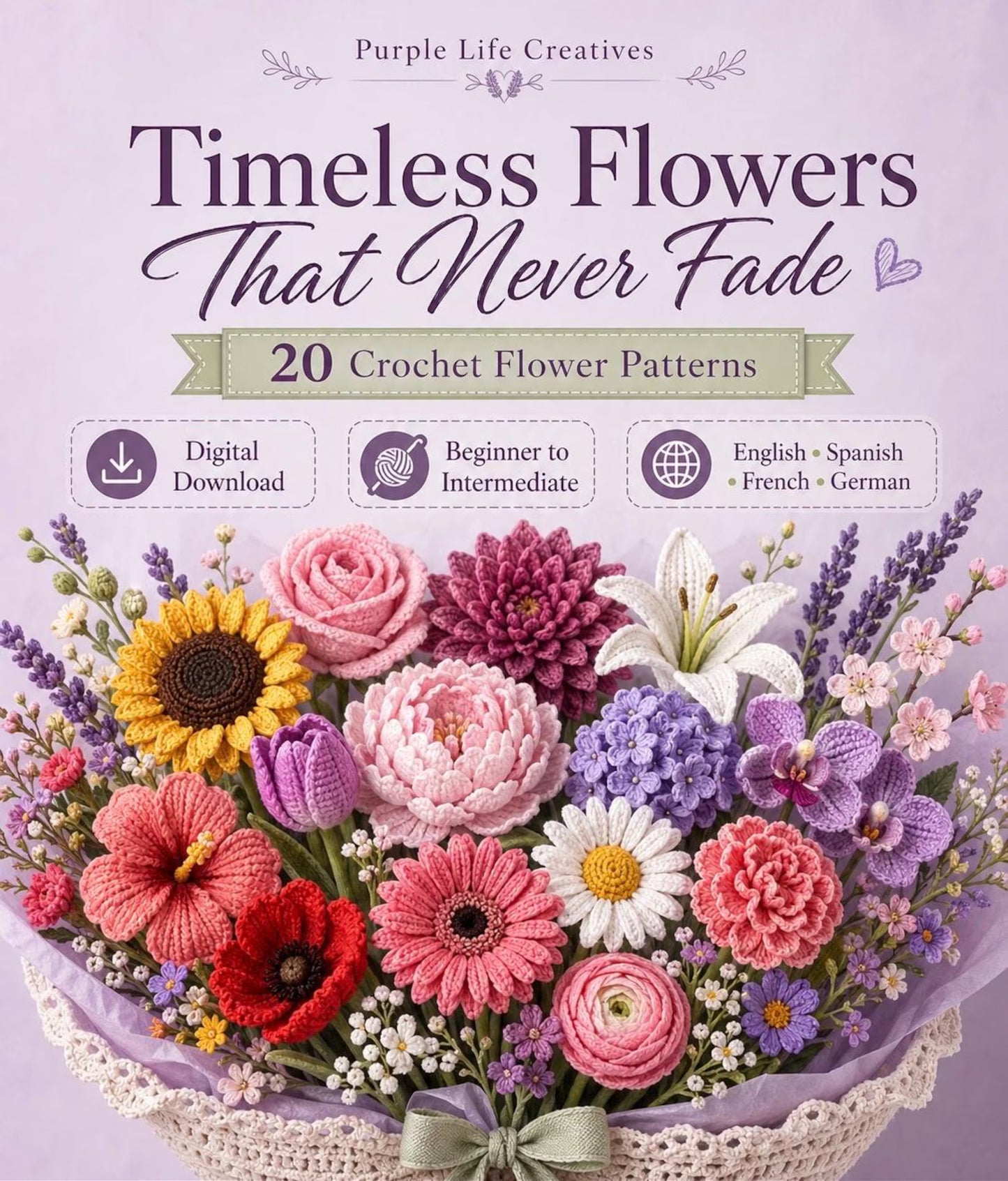 +20 Flower Pattern Bundle