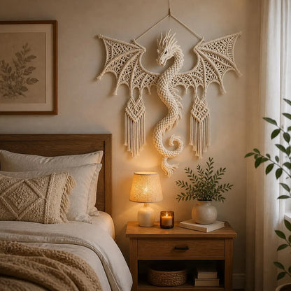 Crochet Dragon Wall Hanging Pattern