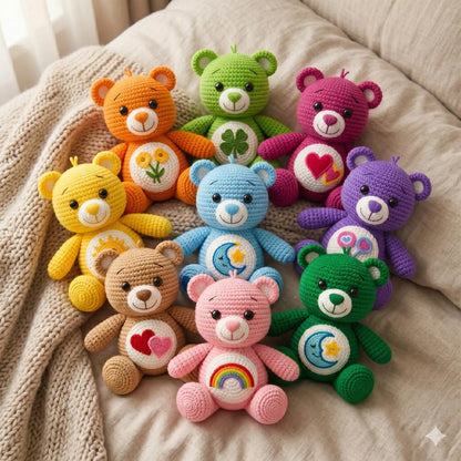 10 Care Bear Bundle Pattern Bundle