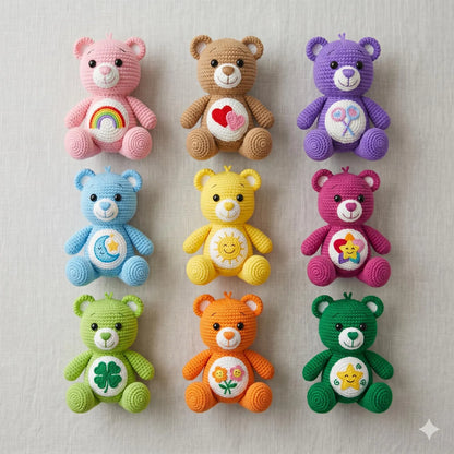 10 Care Bear Bundle Pattern Bundle