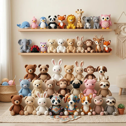 200+ Crochet Animal Bundle Patterns